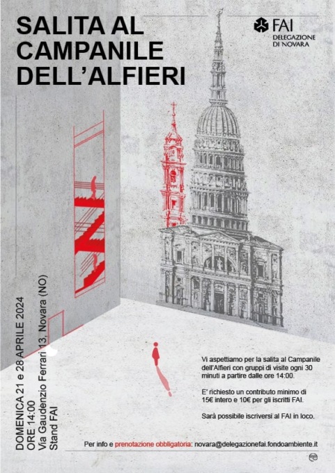 Alla scoperta del campanile dell’Alfieri con Fai Novara