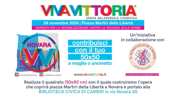 Viva Vittoria Novara apre un punto di raccolta a Cameri