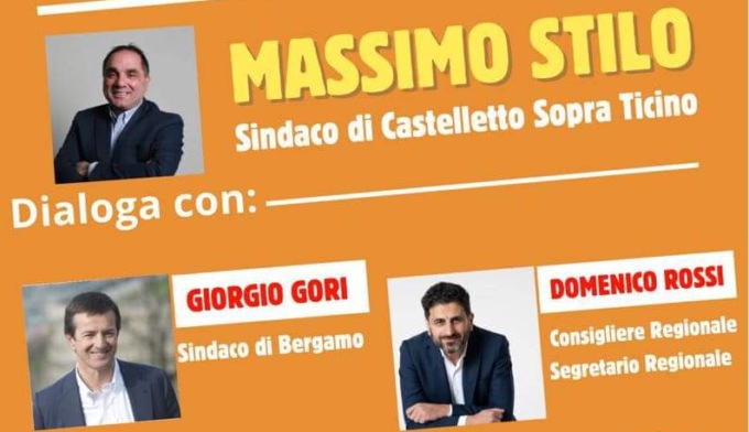 Giorgio Gori, sindaco di Bergamo, questa sera ospite a Castelletto