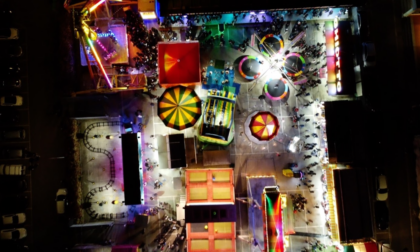 Inaugurato il luna park di Verbania