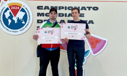 I novaresi Vitagliano e Colasanto quinti al mondo nella categoria "Pizza a due"