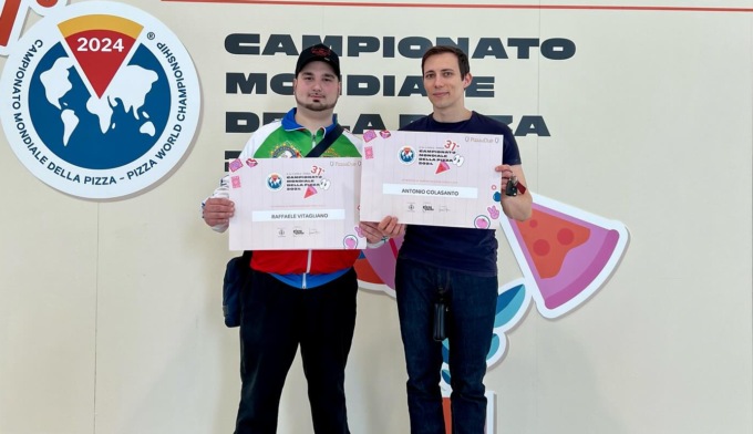 I novaresi Vitagliano e Colasanto quinti al mondo nella categoria “Pizza a due”