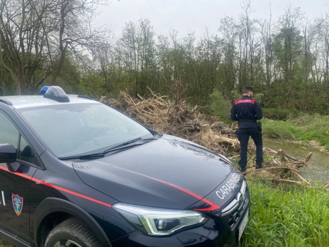 Uomo denunciato per opere abusive sulle sponde del Terdoppio