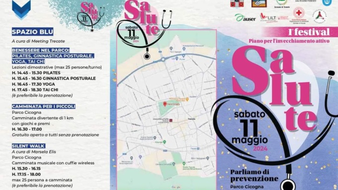 “Terzo tempo… Per crescere, non invecchiare!”: l’11 maggio a Trecate