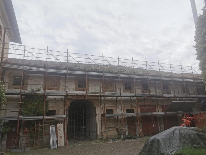 Varallo Pombia, procedono lavori di restauro a Villa Soranzo