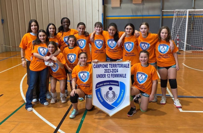 Arona Volley campione territoriale U12F