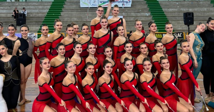 Il Gruppo Coreografico Twirling Santa Cristina Campione d’Italia