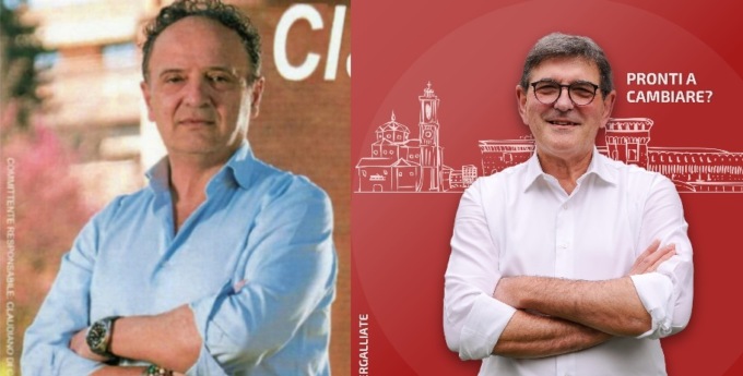 Elezioni comunali Galliate: Claudiano Di Caprio vs Alberto Cantone