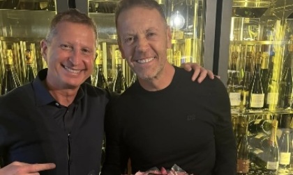 Rocco Siffredi festeggia il 60° compleanno in anticipo a Verbania