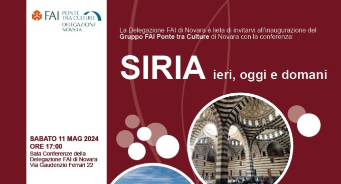 La delegazione FAI di Novara inaugura il progetto “FAI- ponte tra culture”