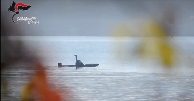 Sommergibile radiocomandato per il trasporto della cocaina tra Italia e Albania