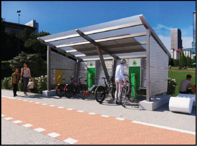 Baveno: realizzazione di una nuova casetta di ricarica per le bici elettriche