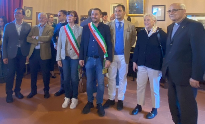 A Lesa l’inaugurazione della Sala Manzoniana a Palazzo Stampa