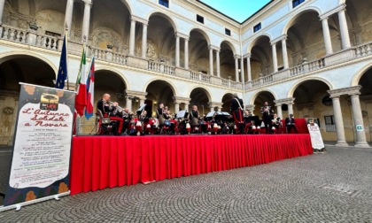 Ospedale di Novara: le note della Fanfara per presentare i restauri