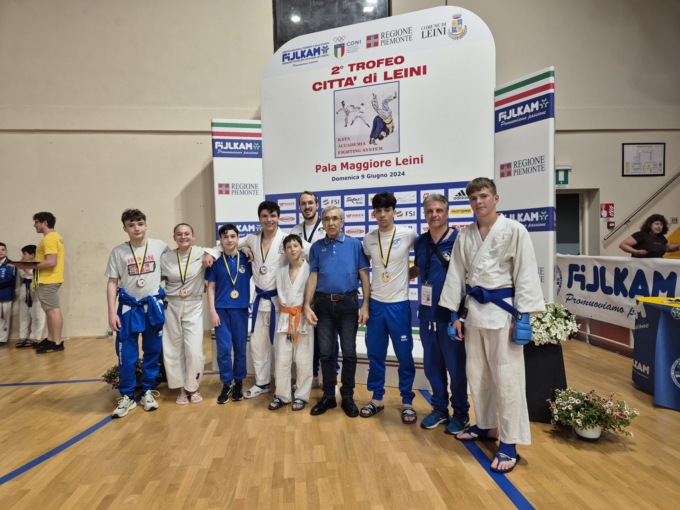 2° Trofeo Ju Jitsu di Leini: per la Ju jitsu Novara 5 ori e 2 bronzi