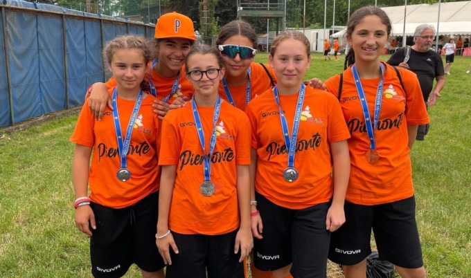 Argento per le ragazze del Morta Mortara al Torneo delle Regioni