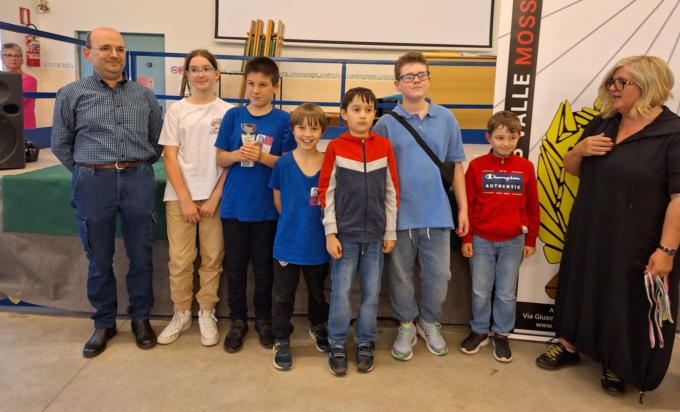 Campionati regionali giovanili a squadre 2024: Scacchistica Novarese u12 terza!