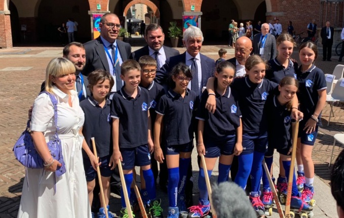 Il ministro Abodi a Novara per i World Skate Games Italia 2024 – VIDEO e FOTO