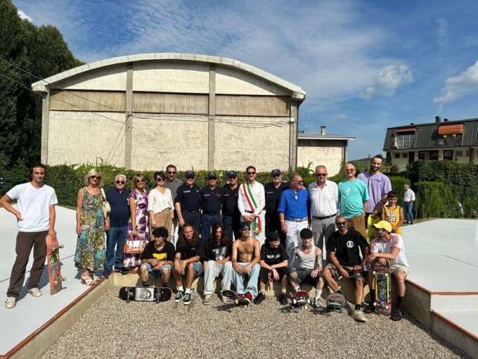 Inaugurato lo Skate Park ad Arona