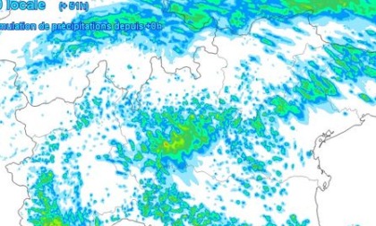 Modesto calo delle temperature tra oggi e domani: alta pressione nel weekend