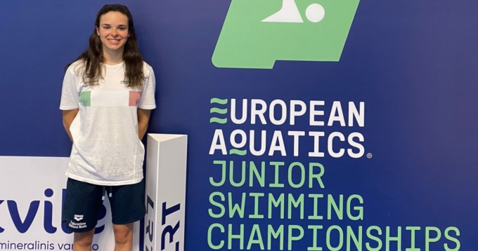 Giorgia Crepaldi della Libertas Nuoto Novara semifinalista agli Europei Juniores