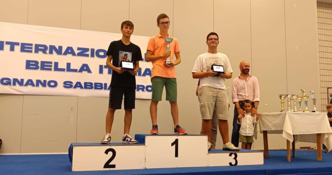 Torneo internazionale di scacchi: secondo posto per l’aronese Michele Zavaglia