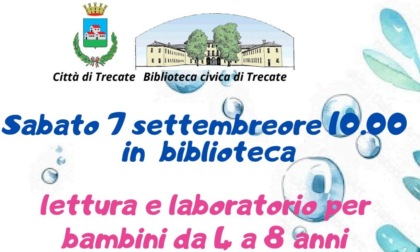 Sabato 7 riprendono i laboratori per bambini alla biblioteca di Trecate