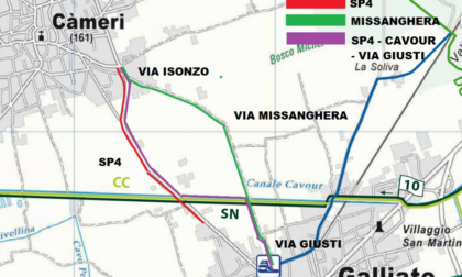 Da Galliate a Cameri in bici: c'è un progetto di fattibilità