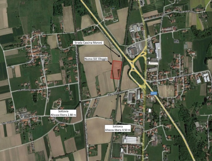 Oleggio: una sottostazione elettrica su un’area di circa 6mila metri quadri per potenziare la ferrovia