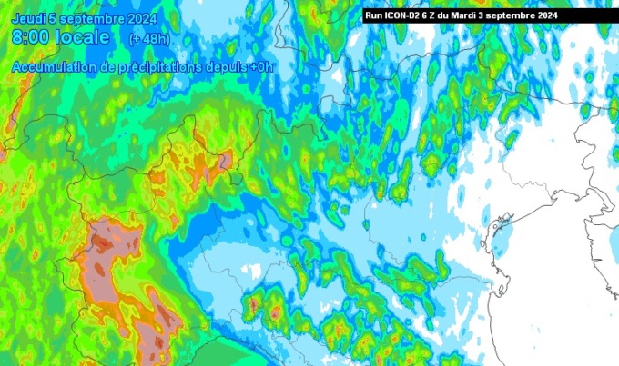 Piogge e temporali sul novarese a partire dalla serata di mercoledì
