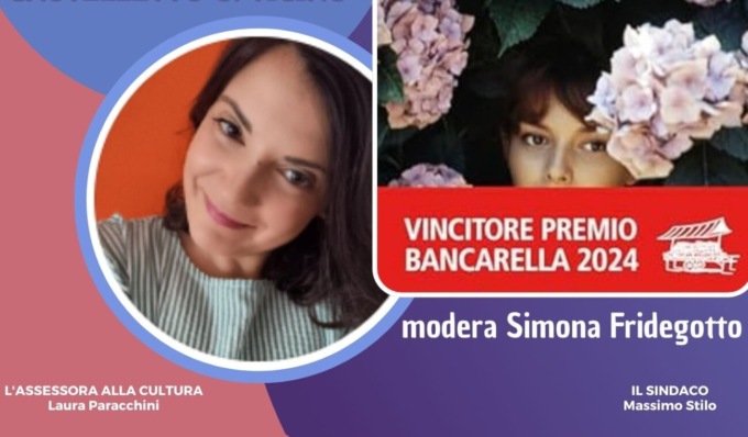 Aurora Tamigio, vincitrice del Bancarella, domani a Castelletto Sopra Ticino