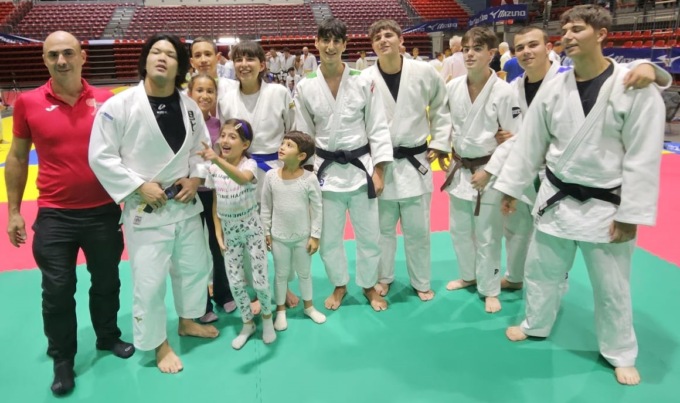 Centro Judo Novara insieme al Campione Olimpico Shohei Ono