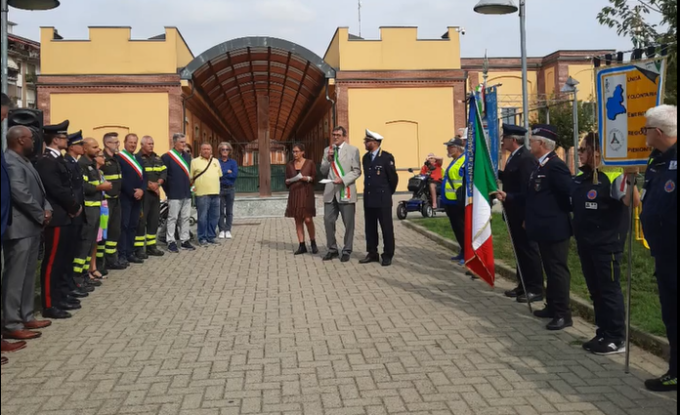 Galliate: restituita dignità al Monumento realizzato con i reperti delle Torri gemelle