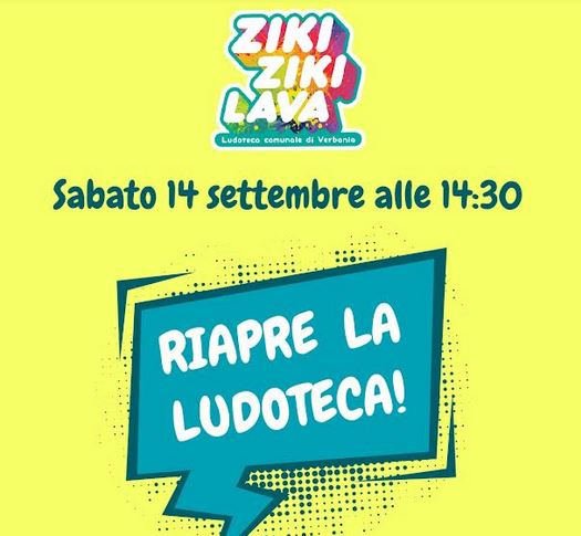 A Verbania oggi riapre la ludoteca comunale Zikizikilava