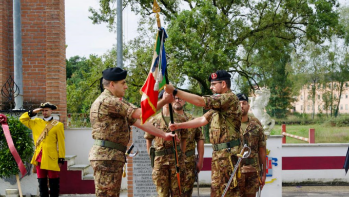 Bellinzago: nuovo comandante al Reggimento Nizza Cavalleria