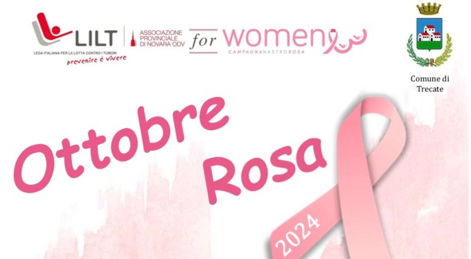 “Ottobre rosa”: per le donne trecatesi visite senologiche gratuite