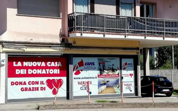 Avis Arona: la nuova casa del donatore è realtà