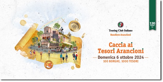 Domenica 6 il Touring Club invita alla Caccia ai tesori arancioni in tutta Italia