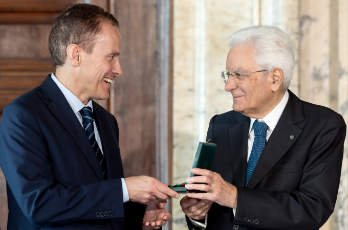Il novarese Fabio Ravanelli tra i 25 Cavalieri del lavoro premiati dal presidente Mattarella