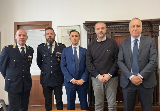 Trecate: il Questore in visita alla città