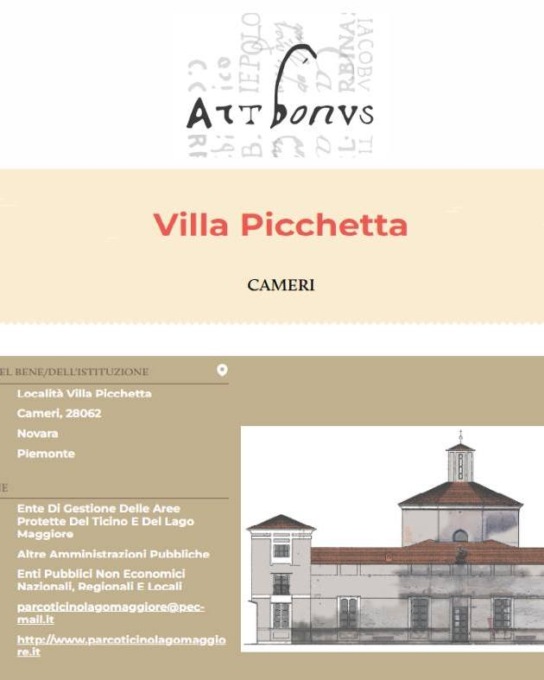 L’Ente Parco cerca mecenati per il restauro di Villa Picchetta