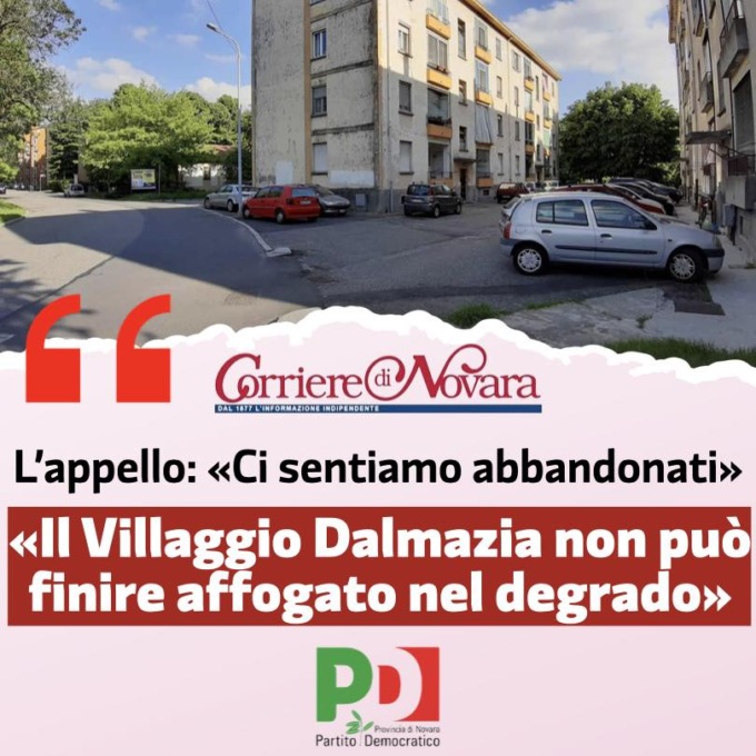 Pd: “Al Villaggio Dalmazia il degrado la fa da padrone”