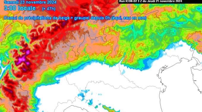 Confermata la neve per oggi pomeriggio anche nel novarese: accumuli nella zona di Borgomanero