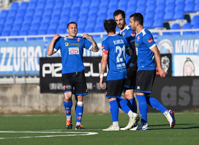 Per il Novara Fc un terno vittorioso