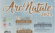 Al via il programma di AroNatale: sabato l'accensione del grande albero