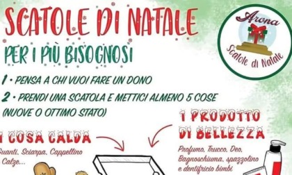 "Scatole di Natale": al via l'iniziativa ad Arona