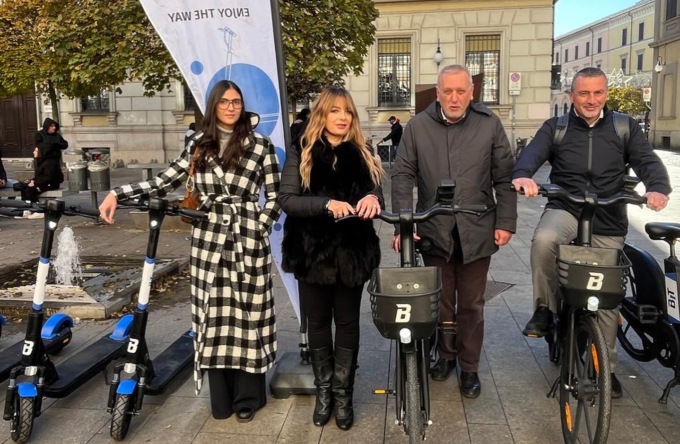 Novara: non solo monopattini, ben 150 bici elettriche a disposizione dei cittadini