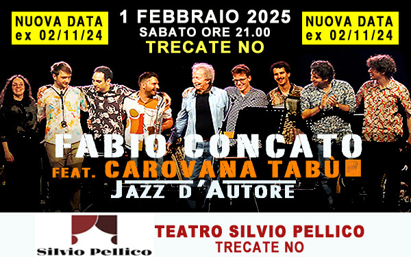 Trecate: slitta al 2025 il concerto di Fabio Concato previsto per il 2 novembre