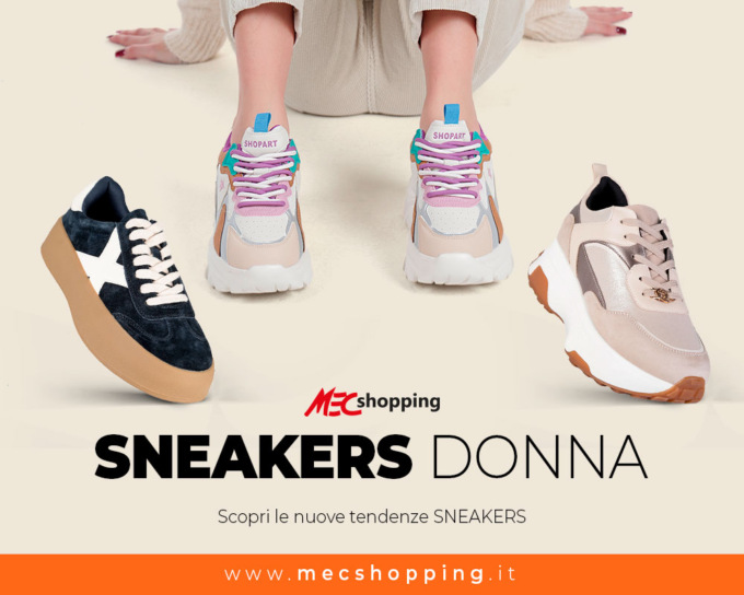 Tendenze sneakers donna: i colori e i materiali protagonisti del momento