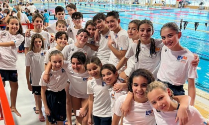 Libertas Nuoto Novara: 2 vittorie e 6 podi per gli Esordienti A